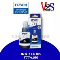 ราคา หมึกเติม Epson INK 774 BK (T774100) หมึกกันน้ำของแท้ 100% (1732443395782772415)