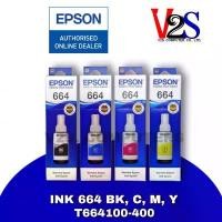 ราคา หมึกเติม Epson Ink 664 Set 4 สี (BK,C,Y,M) <T664100-400> หมึกแท้100% (1732274121858582422)