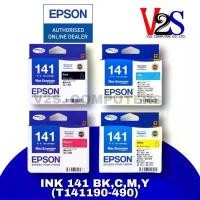 ราคา Epson ตลับหมึกแท้ Cartridge 141 (T141) BK / C M Y INK ของแท้ (1732266585464800966)