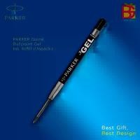 ราคา PARKER ไส้ปากกาลูกลื่นหมึกเจล PARKER Ballpoint pen Quink Gel Ink Refill หัว M 0.7 หมึกดำ,น้ำเงิน (ไม่มีแพ็คเกจ) COD (1732198973410805074)