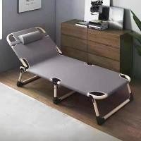 ราคา SUN เตียงพับ180cm เตียงนอนพับ เก้าอี้นอนปรับระดับได้ เตียงสนาม เตียงเดี่ยว 3.5 ฟุต แบริ่ง500kg folding bed (1732152984824612344)