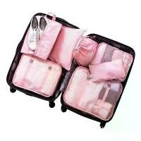 ราคา ชุดกระเป๋า Organizer, 8 ชิ้น, สำหรับการเดินทาง, กันน้ำ, อุปกรณ์เสริมกระเป๋าเดินทางและกระเป๋าเดินทาง, กระเป๋าล้าง, ที่เก็บเสื้อผ้า (1731434147113305829)
