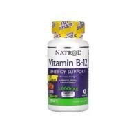 ราคา Natrol Vitamin B-12 Energy support 5000mcg maximum strength 100 tablets. (1730966641668819890)