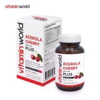 ราคา อะเซโรล่าเชอร์รี่ 1000 มก. x 1 ขวด พลัส วิตามินเวิลด์ Acerola Cherry 1000 mg. plus Vitamin C Vitamin World วิตามินอี Vitamin E วิตามินดี3 Vitamin D3 อะเซโรล่า 1000 Acerola 1000 (1730096885472267108)