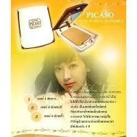 ราคา พร้อมส่ง ถูก แท้ ส่งไว SUPER PICASO PLUS VITAMIN E Two Way Powder Cake แป้งพีคาโซ่ (1732238576923673609)