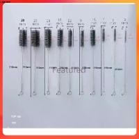 ราคา Set of 10 multi-purpose nylon brushes for cleaning test tubes, small bottles, laundry tubes, detergents and household tools. (1732134490162497509)