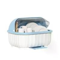 ราคา ที่คว่ำจานมีฝาปิด ที่คว่ำจาน ที่คว่ำจานทรงโค้งมน 3ขนาด ที่คว่ำจานทรงโดม กล่องเก็บจานชาม Dish drainer มีพื้นที่จัดเก็บเยอะ ช้อน ตะเกียบ ชาม จาน Simple Kitchen (1729774360736074740)