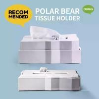 ราคา Polar Bear Iceberg Facial Tissue Holder กล่องใส่กระดาษทิชชู่ ดีไซน์ หมีขั้วโลก Qualy (ควอลี่) (1731030345825552960)
