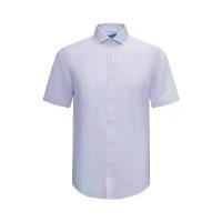 ราคา G2000 เสื้อเชิ้ตผู้ชายแขนสั้นสีม่วงอ่อน ทรง SMART FIT เสื้อเชิ้ตสำหรับผู้ชายมีลายเล็กในตัว จัดส่งฟรี กทม (1731949479839565613)