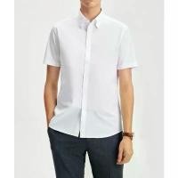 ราคา G2000 เสื้อเชิ้ตผู้ชายแขนสั้นสีขาว Cotton poplin ทรง Smart Fit (ไม่มีกระเป๋า) คําแนะนําผลิตภัณฑ์ใหม่ของเดือนนี้ (1732434429895477245)