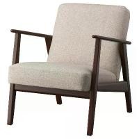 ราคา EKENÄSET Armchair, Kilanda light beige (1731771087150679105)