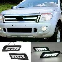 ราคา ไฟวิ่งกลางวัน LED, CSCSNL, DRL Day Light, สำหรับ Ford Ranger ปี 2012 2013 2014, โคมไฟกระจังหน้า, อุปกรณ์เสริมในรถยนต์, 2 ชิ้น (1732120960870747090)