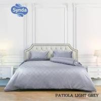 ราคา Synda ผ้าปูที่นอนรัดมุม Cotton Jacquard 500 เส้นด้าย รุ่น PATIOLA LIGHT GREY (1729694650436913798)