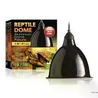 ราคา ExoTerra Light Dome 8นิ้ว Extra Deep โคมอลูมิเนียมสำหรับหลอด UV ใช้ดีสุดกับหลอดไฟUVB เพิ่มUVBจากตัวหลอด 100%(มีที่แขวน) (1732269745740285403)