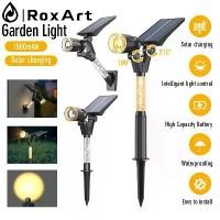 ราคา 2PCS Solar Light ไฟตกแต่งสวน ไฟปักสนามโซล่าเซลล์ โคมไฟสนาม พลังงานแสงอาทิตย์ แสงสนามหญ้า ไฟสปอร์ตไลท์โซล่าเซลล์ คําแนะนําผลิตภัณฑ์ใหม่ของเดือนนี้ (1732275344297133958)