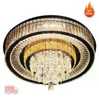 ราคา โคมไฟเพดาน crystal Light โคมไฟระย้าคริสตัล ของใช้ในห้องนอน โคมไฟระย้า Ceiling Lights (1730093057704298704)