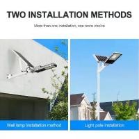 ราคา AT.houseone Solar Light LED ไฟโซล่าเซลล์ ไฟLED ไฟถนน ไฟข้างทาง 50W 100W 150W (1729904532005292545)