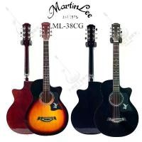 ราคา Certified productsกีตาร์โปร่งเเละกีตาร์โปร่งไฟฟ้า เเบรนด์ MartinLee รุ่น ML-38CG ขนาด 38” เล่นง่าย คุณภาพดี (1731361188773725697)