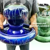 ราคา Certified productsชุดน้ำล้น เซรามิก น้ำล้นเซรามิกขนาด 10 นิ้ว ชุดน้ำพุน้ำล้นสำหรับเสริมฮวงจุ้ย สินค้ามีปั๊มน้ำพร้อมใช้งาน (1731299824309536152)