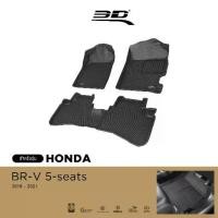 ราคา 3D Mats พรมปูพื้นรถยนต์ HONDA BRV 5 SEAT 2016-2021 พรมกันลื่น พรมกันนํ้า พรมรถยนต์ (1732312737487489157)