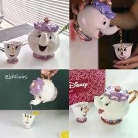ราคา ✡พร้อมส่งPP ชุดกาน้ำชา Mrs. Potts ถ้วยชาดิสนีย์ Beauty and the beast แก้วชา แก้วน้ำ กาน้ำ Teapot เซรามิค ceramic 61004✫ (1732338733631965077)