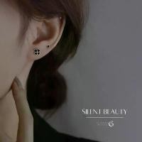 ราคา GLAMORพร้อมส่ง ต่างหูแท้ Silent Beauty ต่างหูหัวใจ ตุ้มหูโคลเวอร์ ตุ้มหูเงินแท้925 ต่างหูแฟชั่น (1732426378346202639)