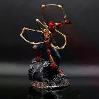 ราคา โมเดลฟิกเกอร์อนิเมะ Iron Spider, Premium Avengers Infinity War, กล่อง, สำหรับจัดแสดง (1732204195116648656)