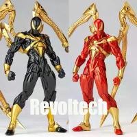 ราคา โมเดลแอ็คชั่นฟิกเกอร์, Revoltech, Amazing Yamaguchi Iron Man Black Ver. ของเล่นทำจากวัสดุ, กระดูกงอ (1732370463430378996)