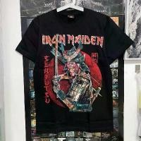 ราคา เสื้อยืดแขนสั้นลาย Iron Maiden นำเข้า วง Iron Maiden สไตล์ร็อคเมทัล A-5 (1731944071637140977)