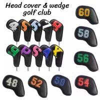 ราคา ปลอกครอบ หัวไม้กอล์ฟ ชุดเหล็ก และ เวดส์ iron head cover golf set & wedge แยกจำหน่าย ที่นิยมมากที่สุด กีฬา sport ออกกำลังกาย (1731527177387739538)