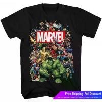 ราคา (จัดส่งตลอด 24 ชั่วโมง) 210g Tee S-5XL 7สี【WOMINI】Swordsman Marvel เสื้อยืดแขนสั้น Marvel Clic Avengers Hulk Thor Iron Man เสื้อยืดผู้ชาย Marvel Pop เสื้อยืด Cotton Comfort Pop (1731787412026590537)