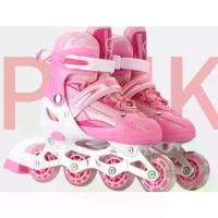 ราคา 【COD】 รองเท้าสเก็ต โรลเลอร์เบลด Roller Skate รองเท้าอินไลน์สเก็ต In-line Skate โรลเลอร์สเกต อินไลน์สเก็ต ล้อมีไฟ Size S=27-33 M=34-38 L=39-43 (1731950138643940369)