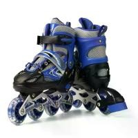 ราคา 【ส่งฟรี】 *รองเท้าอินไลน์สเก็ต รองเท้าสเก็ต โรลเลอร์เบลด Adjustable Inline Roller Skates (1731979491419063694)