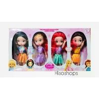 ราคา Fashion Beautiful เซทตุ๊กตาเจ้าหญิงบาร์บี้ เจ้าหญิง4ชิ้น ใน1กล่อง (1732291550238508697)