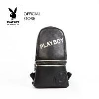 ราคา PLAYBOY รุ่น Freedom Men's Bag(C) กระเป๋าคาดอกทรงเป้ผู้ชาย รหัส ST-B241PBM265-BK ดีไซน์สกีนโลโก้ สีดำ (1730287726674282639)