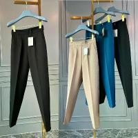 ราคา ️The Fashion กางเกงขาเดฟ 9 ส่วน กางเกงขายาว เอวสูง ทรงสวย ใส่ทำงาน ไปเที่ยว (1732285013641823923)