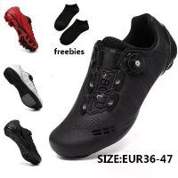 ราคา Cod cleats-Men's รองเท้าจักรยานเสือหมอบ ชุดเหยียบจักรยานเสือหมอบ MTB ฝาครอบจักรยานเสือหมอบ รองเท้าปั่นจักรยานกันน้ำ รองเท้าจักรยานเสือหมอบ (1729829650072111511)