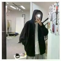 ราคา เสื้อแขนยาวมีฮู้ด เสื้อกันหนาวมีฮู้ด ผ้าสำลีใส่สบาย มีซิป พร้อมส่ง เสื้อสเวตเตอร์ผู้ชาย Men's sweatshirts (1732194138981698040)