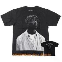 ราคา 2pac tshirt เสื้อยืด tupac shakur hiphop t-shirts street style (1732312985754044390)