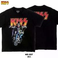 ราคา Power 7 Shop เสื้อยืดวง คิส ลิขสิทธ์แท้ KISS T-SHIRTS (MX-027) คลังสินค้า (1731799468694930876)