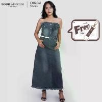ราคา Louis Montini (The Costume) เอี้ยมยีนส์ผู้หญิง Women's Jeans Jumpsuits DEIM-SK005 (1729736344966498426)
