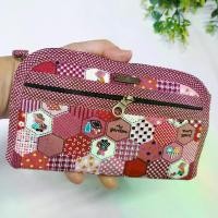 ราคา กระเป๋าสตางค์แฮนเมคกระเป๋า2ชิปกลาง3ช่องขนาดกว้าง7.5สูง4.5นิ้ว กระเป๋าสตางค์ผู้หญิง Women's wallets (1732309149496806233)
