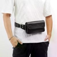 ราคา Passorn Bags รุ่น PS006 กระเป๋าคาดเอว/คาดอก กระเป๋าหนังแท้ชามัวร์ ใช้งานได้หลายแบบ มีหลายช่องการใช้งาน (1730007773032581398)