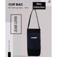 ราคา กระเป๋าใส่แก้วเก็บความเย็น (Jeans Cold cup bags) จากผ้ายีนส์มี 2 ขนาด 20-22 ออนซ์ และ 30-40 ออนซ์ หรือเทียบไซส์ (1732279586512798997)
