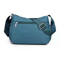 ราคา กระเป๋า​สะพาย​ข้าง​ สะพาย​ไหล่(GC-115)​ กระเป๋า​ผ้า​​ หลายช่องซิป​ กระเป๋าสะพายข้างผู้หญิง Women's crossbody bag (1732305010748853081)