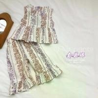ราคา Hania kids ชุดเซ็ทเสื้อ+กางเกงขายาวลายดอกน่ารักๆ สไตล์เกาหลี พร้อมส่งในไทย - K3124317 แนะนำ (1732095729636509551)