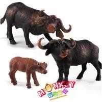 ราคา Monkey Toys - โมเดลสัตว์ ควาย ป่า พ่อแม่ลูก ชุด 3 ตัว (จากหาดใหญ่) คําแนะนําการขายที่ร้อนแรงในเดือนนี้ (1731607020756894979)