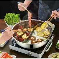 ราคา หม้อชาบู 2 ช่อง 28cm หม้อสุกี้ สแตนเลส หม้อชาบูไฟฟ้า หม้อ 2 ช่อง หม้อสุกี้ชาบู หม้อ shabu pot manzoku (1731581790128606053)