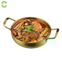 ราคา หม้อเกาหลี หม้อราเมง หม้อต้มมาม่าเกาหลี korean pot ชามมาม่า สแตนเลสหนาอย่างดี พร้อมที่จับ ร้อนเร็ว (1730397531286047178)