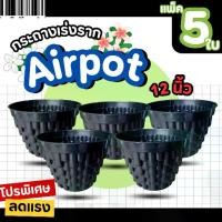ราคา กระถาง Air Pot 12 นิ้ว กระถางต้นไม้ กระถางเร่งราก กรถางต้นไม้ กระถางปลูกต้นไม้ - เร่งราก ระบายน้ำได้ดี ลดปัญหารากเน่า (1731191097382176285)